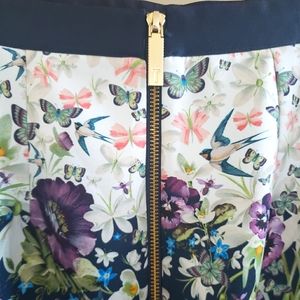 Ted Baker Entangled Enchantment Carpi Skirt 🦋🕊️🌷
